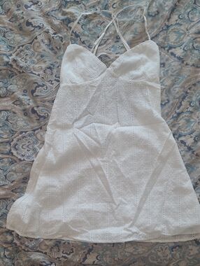 Peppermayo White Mini Dress